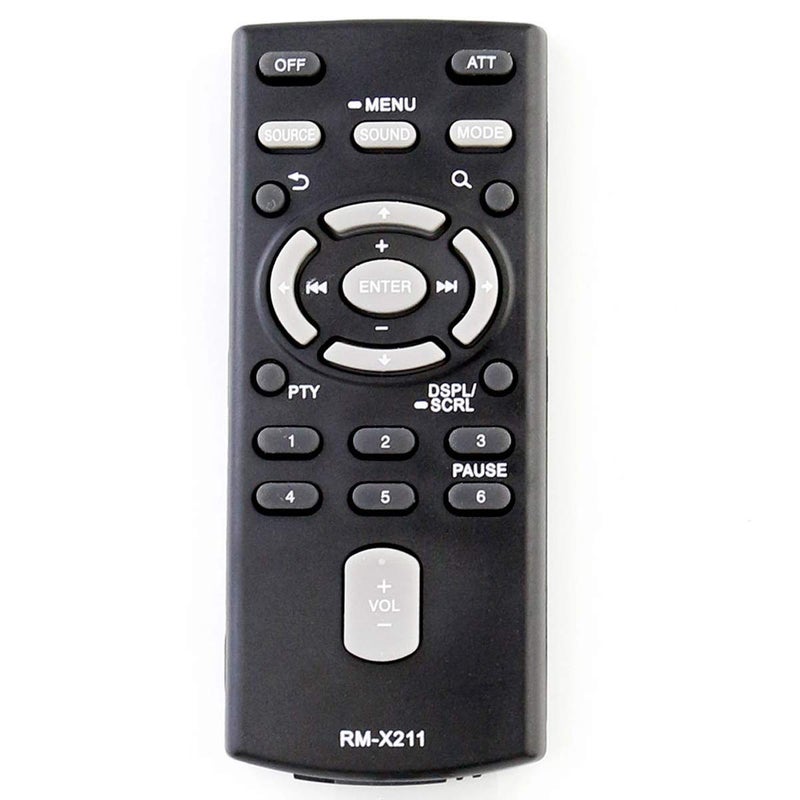 ZdalaMit RM-X211 Replacement Remote fit for Sony Car Stereo CDX-GS500R CDX-GT40U CDX-GT40UW CDX-GT45U CDX-GT66UPW CDX-GT56UI CXS-GT5616F CDX-GT56UIW CDX-G1200U CDX-G1202U CDX-G1201U CDX-G3200UV CDX-G3205UV - Image 1